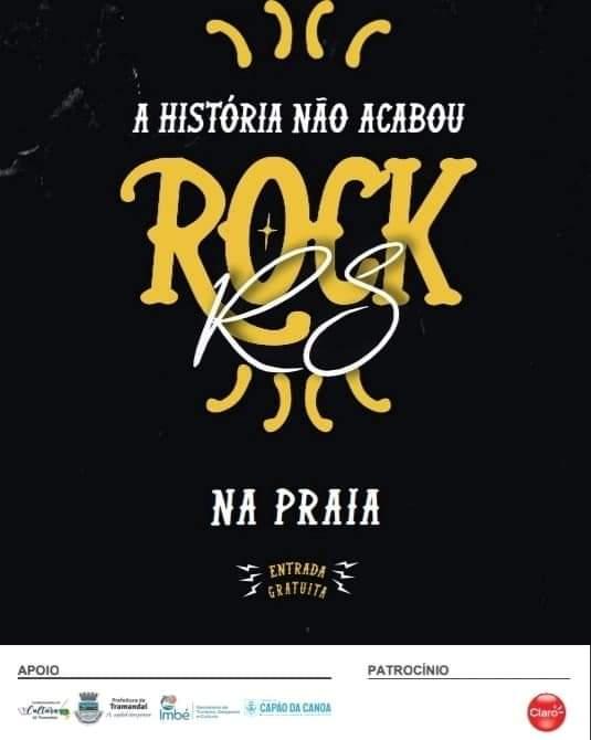 Shows do projeto Rock RS na Praia chegam a Imbé neste sábado