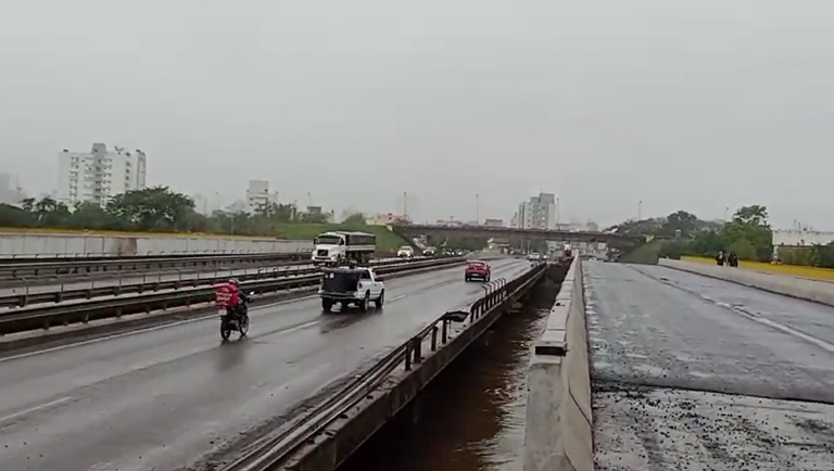 Clima – BR-116 é liberada em Esteio e tráfego entre Novo Hamburgo e Porto Alegre pode ser realizado de forma ininterrupta