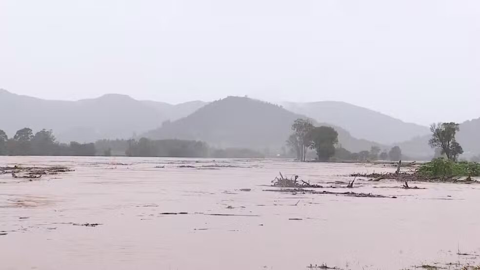Vale do Taquari, vai ter alagamentos novamente, Rio Taquari sobe 6 metros em 24h e ultrapassa cota de inundação