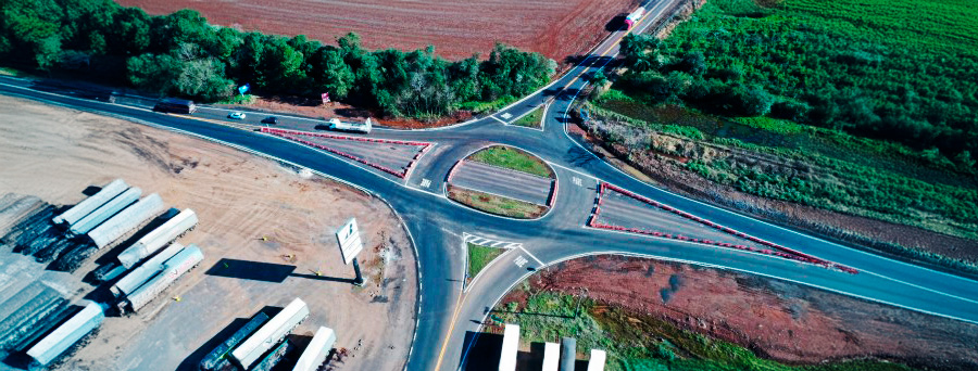 Interior – Departamento Autônomo de Estradas de Rodagem (Daer),  conclui obra para reduzir acidentes na ERS-344, em Santo Ângelo.