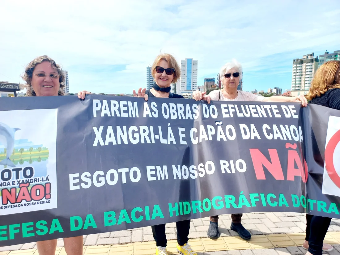 Manifestações em defesa do meio ambiente são realizadas no litoral Norte