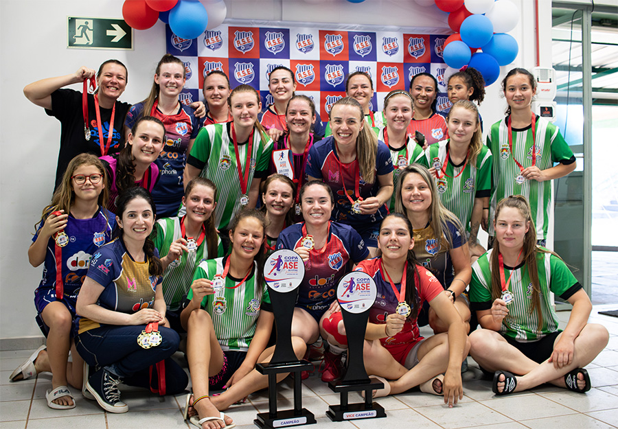 Copa Santa Rosa Ase de Futsal Feminino foi realizada no final de semana