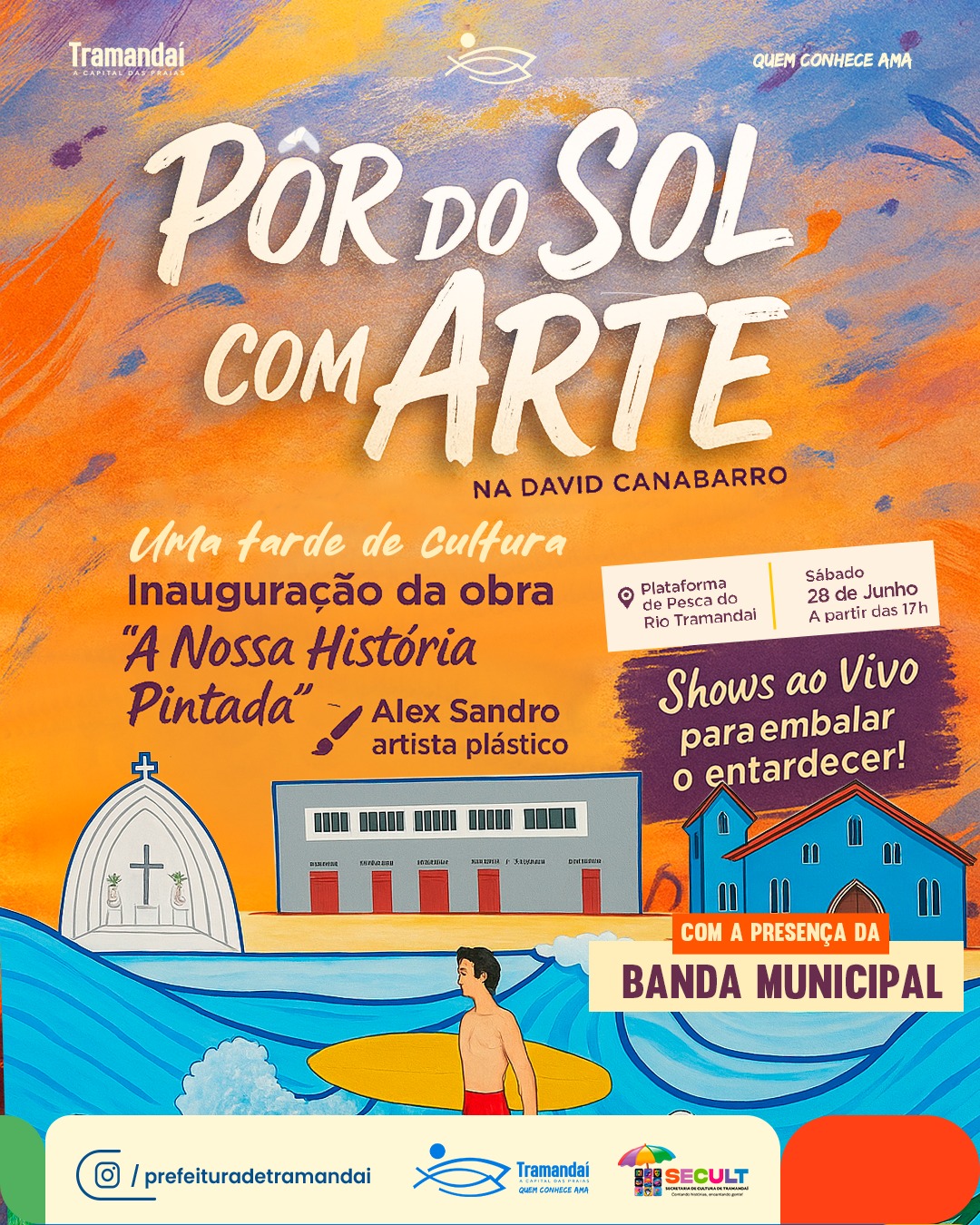 Cultura – Por do Sol com Arte em Tramandaí