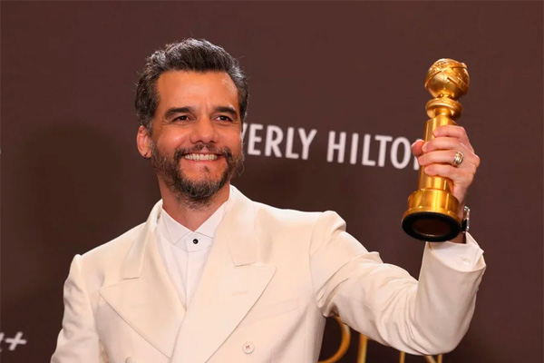 Wagner Moura vence o Globo de Ouro de melhor ator em drama por O Agente Secreto