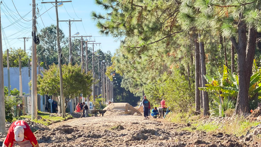 🏡 Rua Boto Vermelho recebe melhorias através do programa Transformar Tramandaí