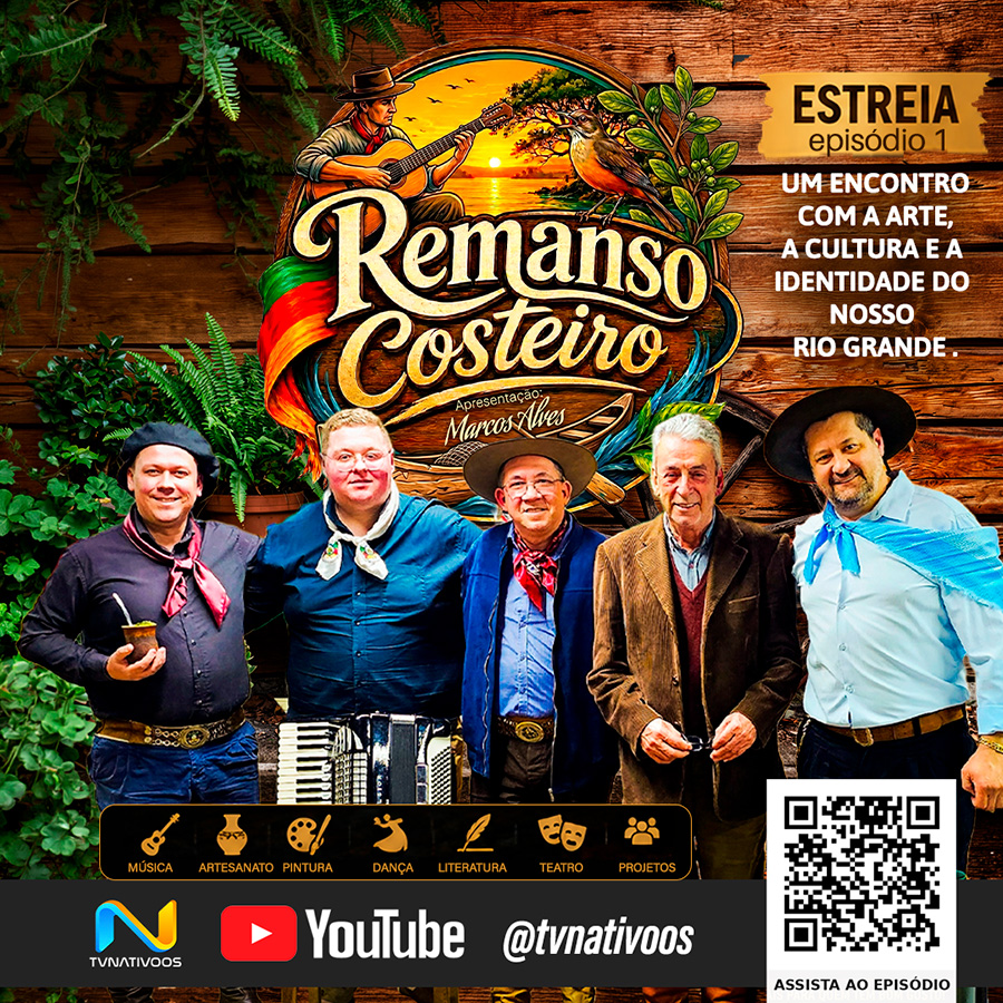 Remanso Costeiro estreia valorizando a arte, a cultura e os talentos do Rio Grande do Sul
