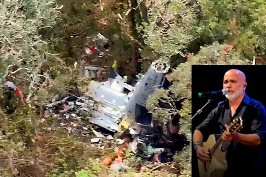Cantor Rick, da dupla com Renner, e outras quatro pessoas morrem em queda de helicóptero em Santa Catarina